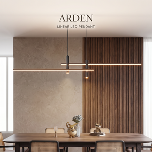 Arden Linear LED Pendant – Dimensions