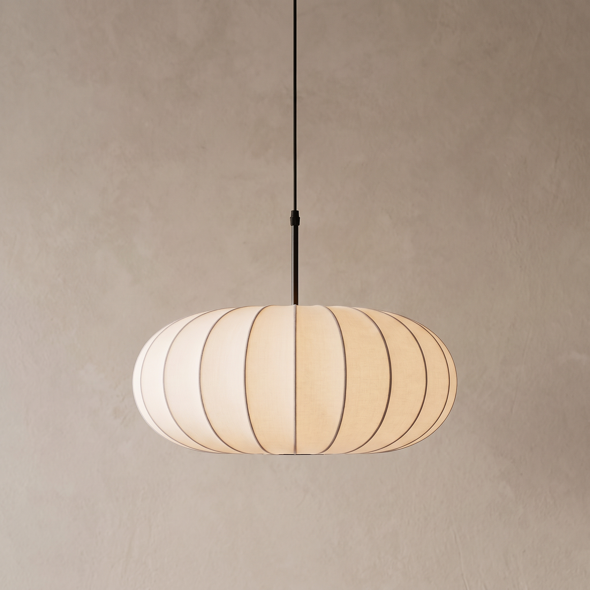 Sena Pleated Silk Pendant – Hero