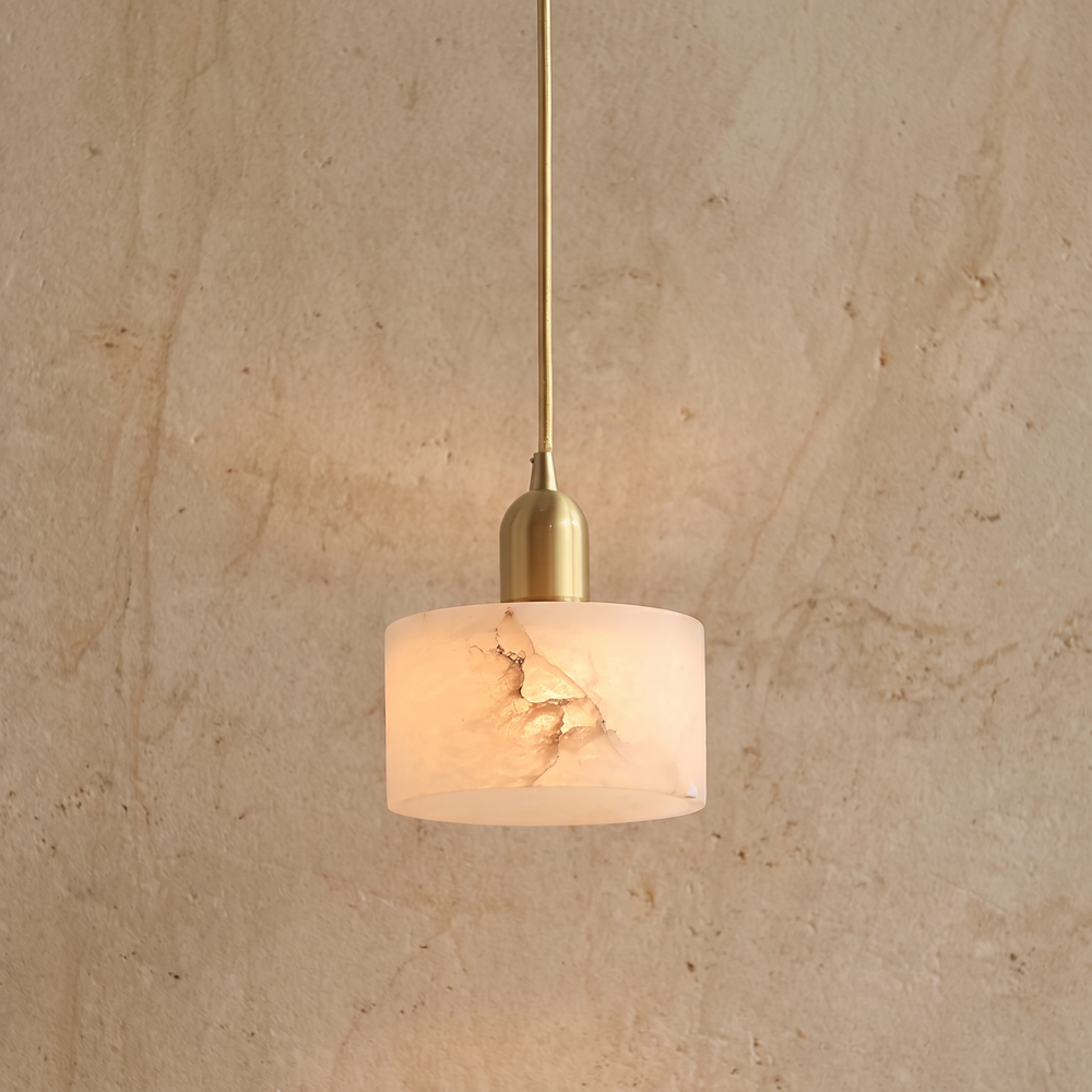 Lune Alabaster Pendant Light – Hero