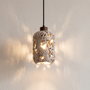 Nara Travertine Pendant Light – Hero