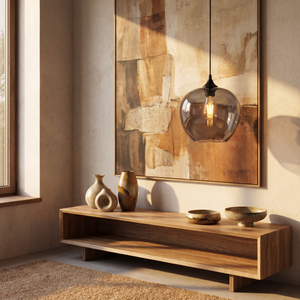 Halden Smoked Glass Pendant – Designer styling