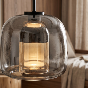 Solen Glass Dome Pendant – Material detail