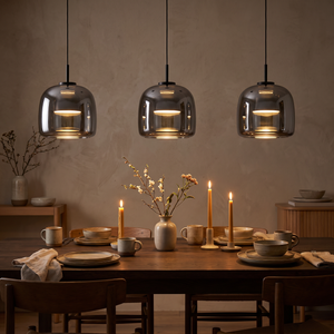 Solen Glass Dome Pendant – Dining