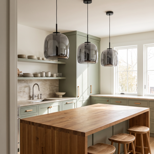Solen Glass Dome Pendant – Daylight