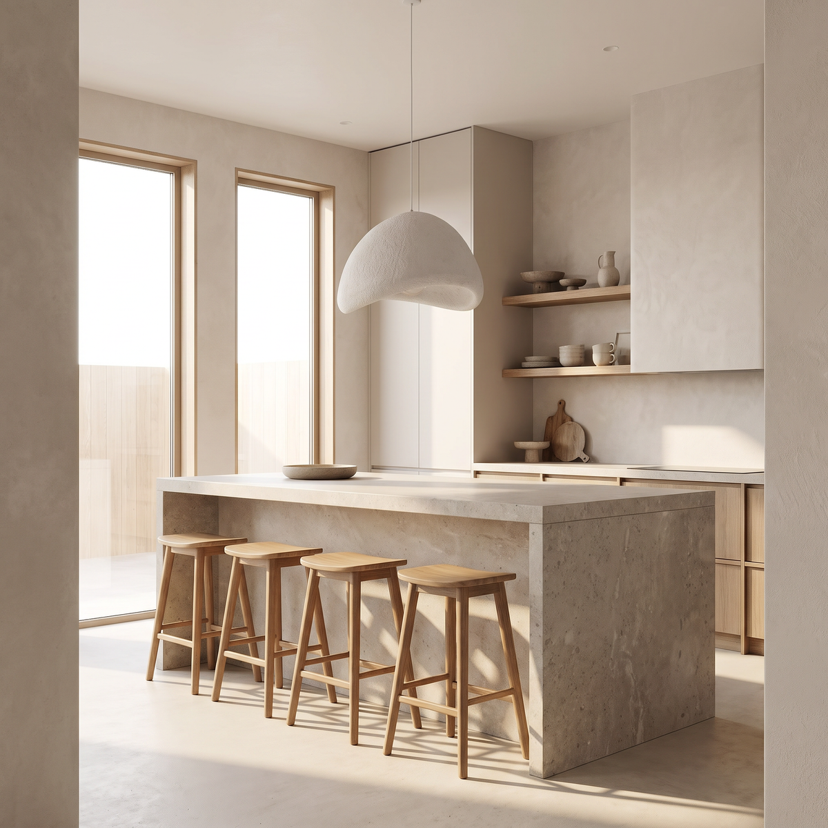 Kumo Organic Pendant Light – Daylight
